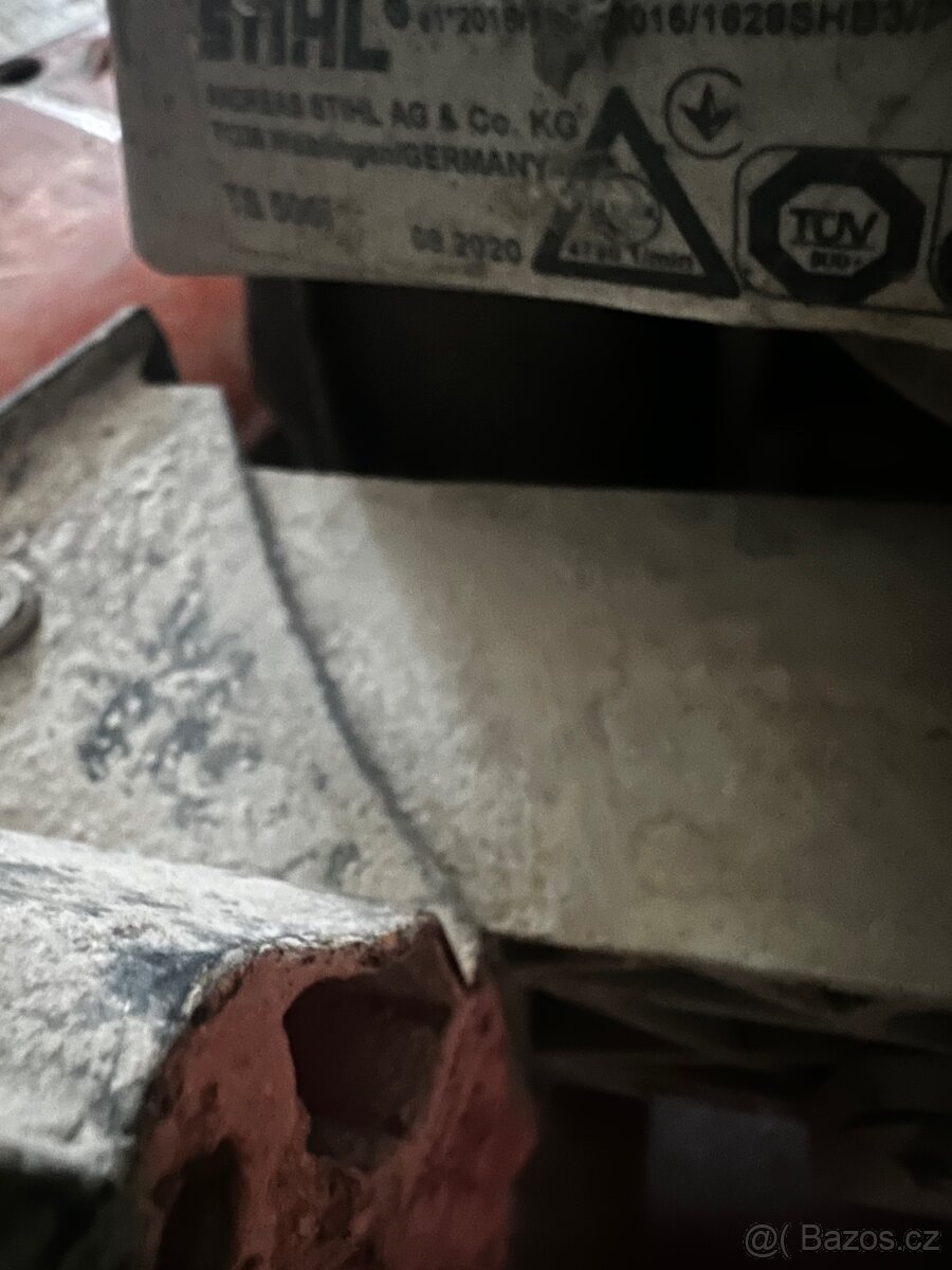 Stihl TS 500i rozbrušovací pila 3,9kW 350mm - 4