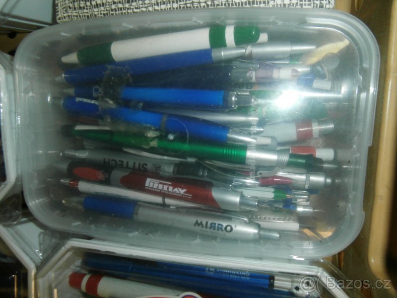 Sbírka propisek reklamní tužky 900 kusů za 800 kč - 4