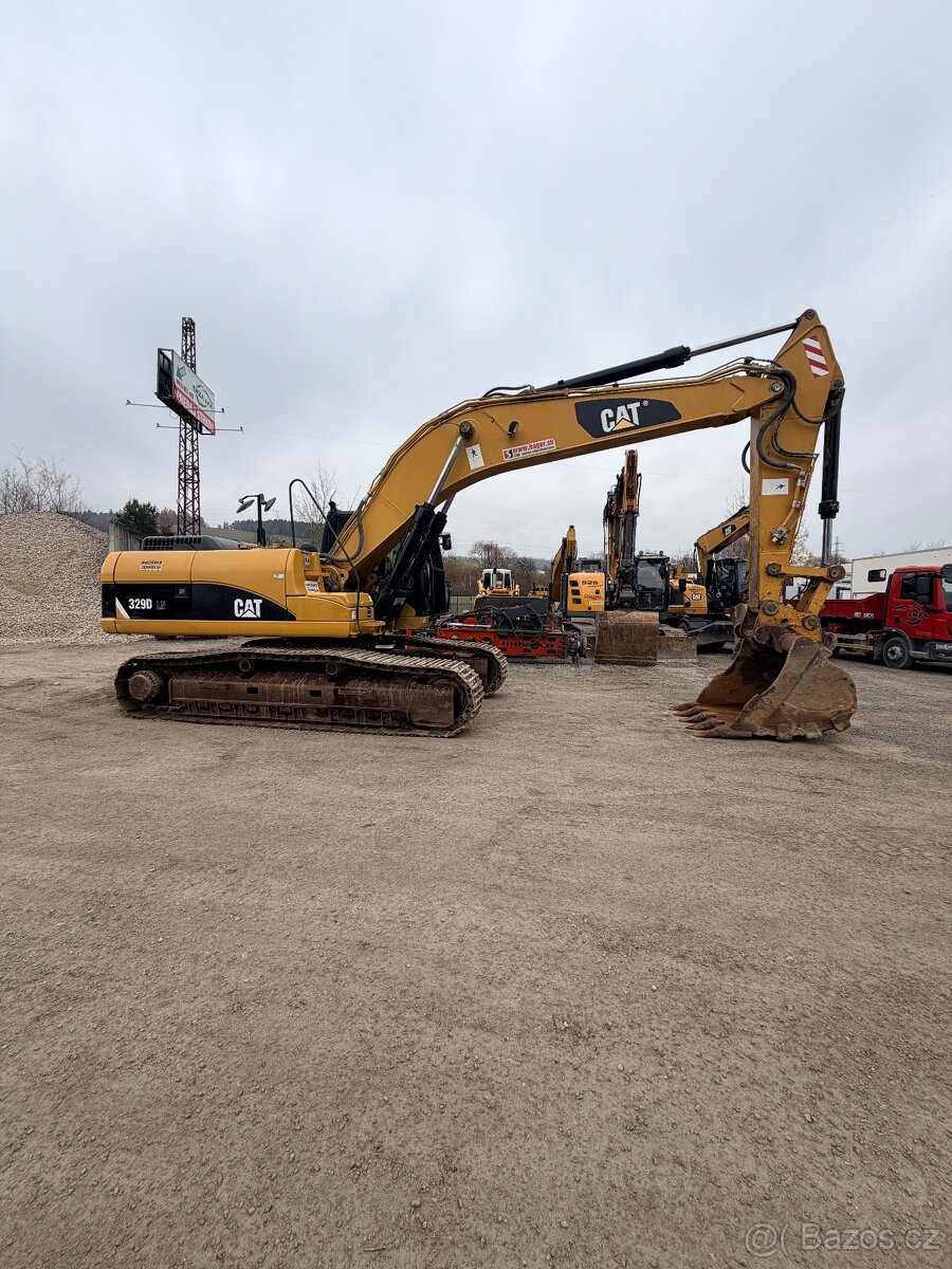 Pásové rýpadlo/bager Caterpillar 329D 30t - 4