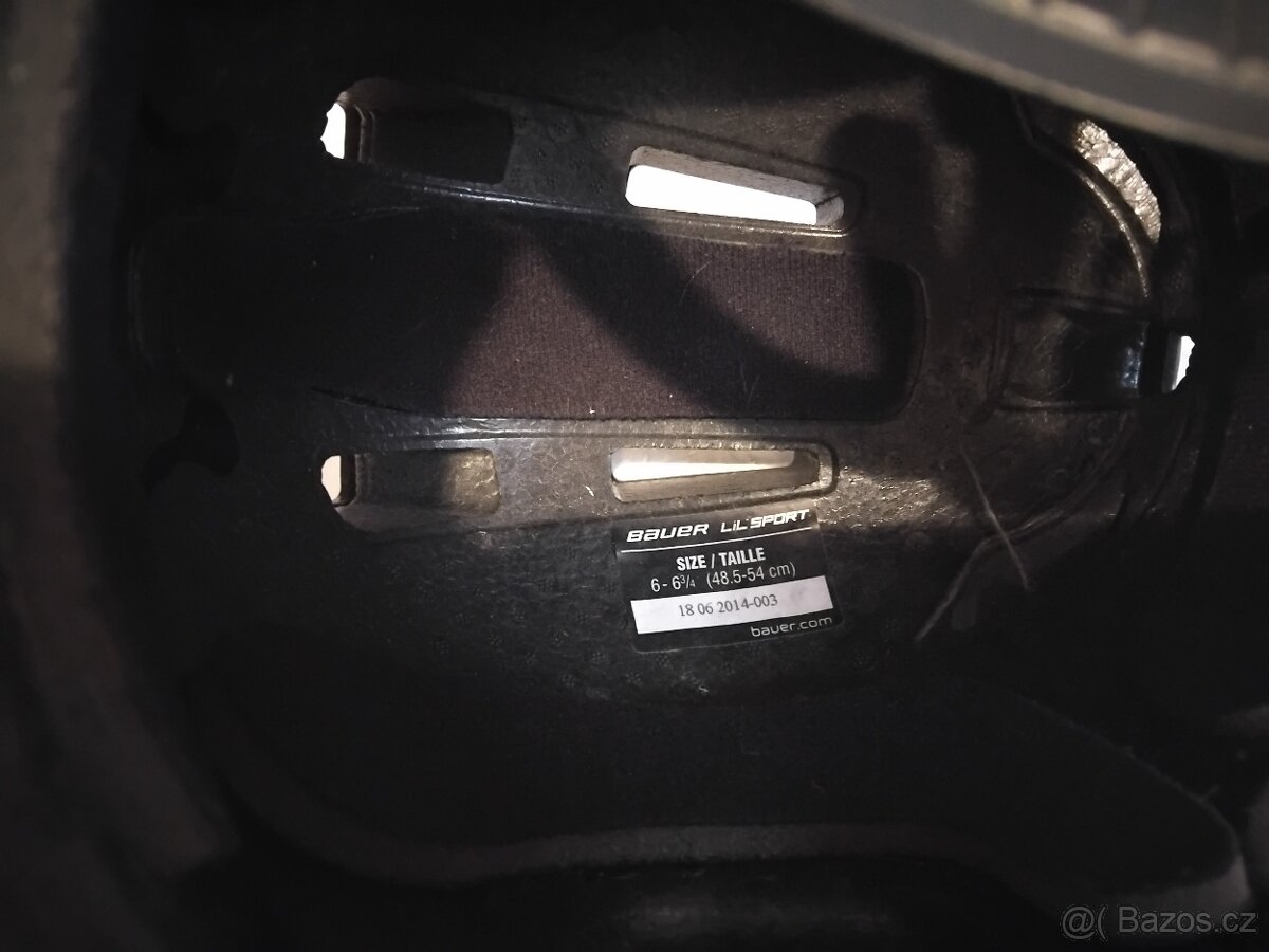 Dětská hokejová helma s mřížkou - Bauer - 4