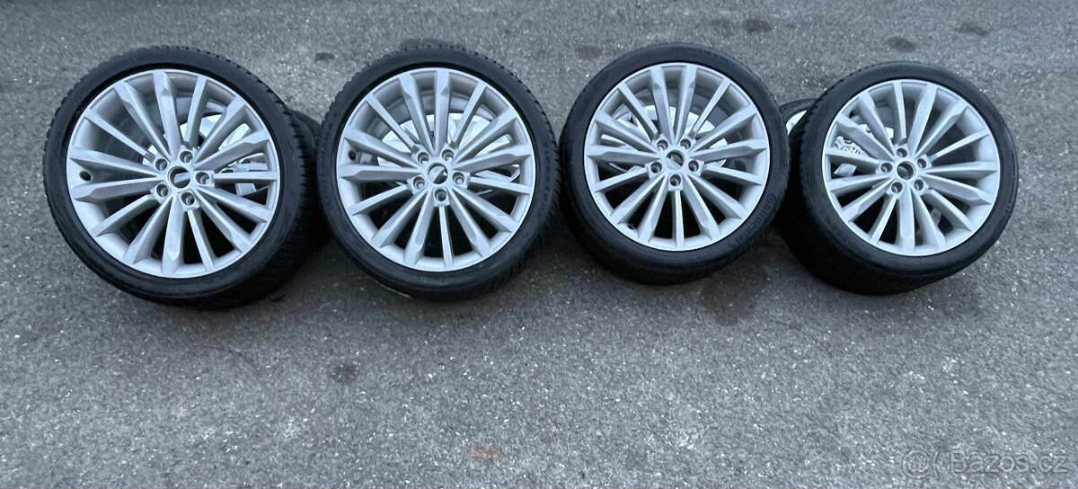 Phoenix-Silber Trinity silber orig.skoda Superb3V 5x112 8jx - 4