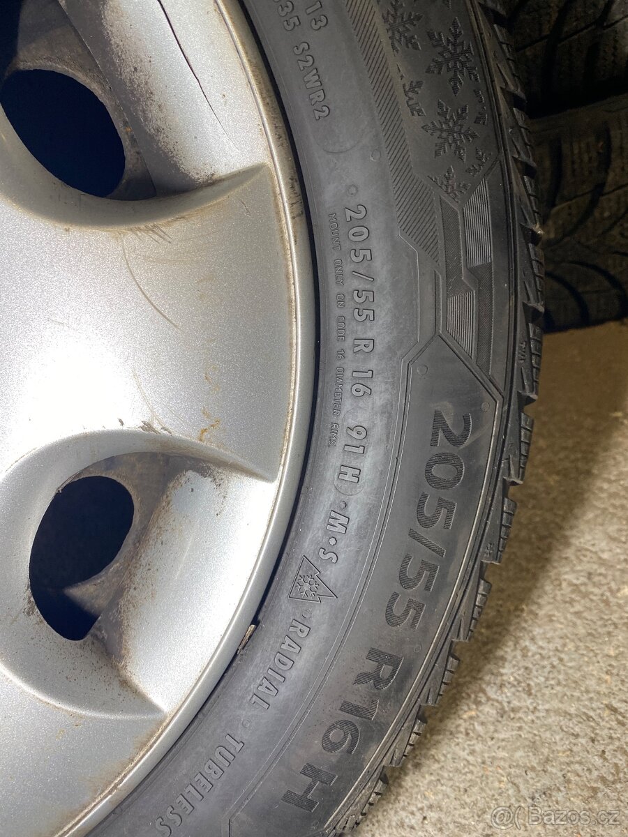 ZIMNÍ SADA 205/55 r16 BARUM VW - 4