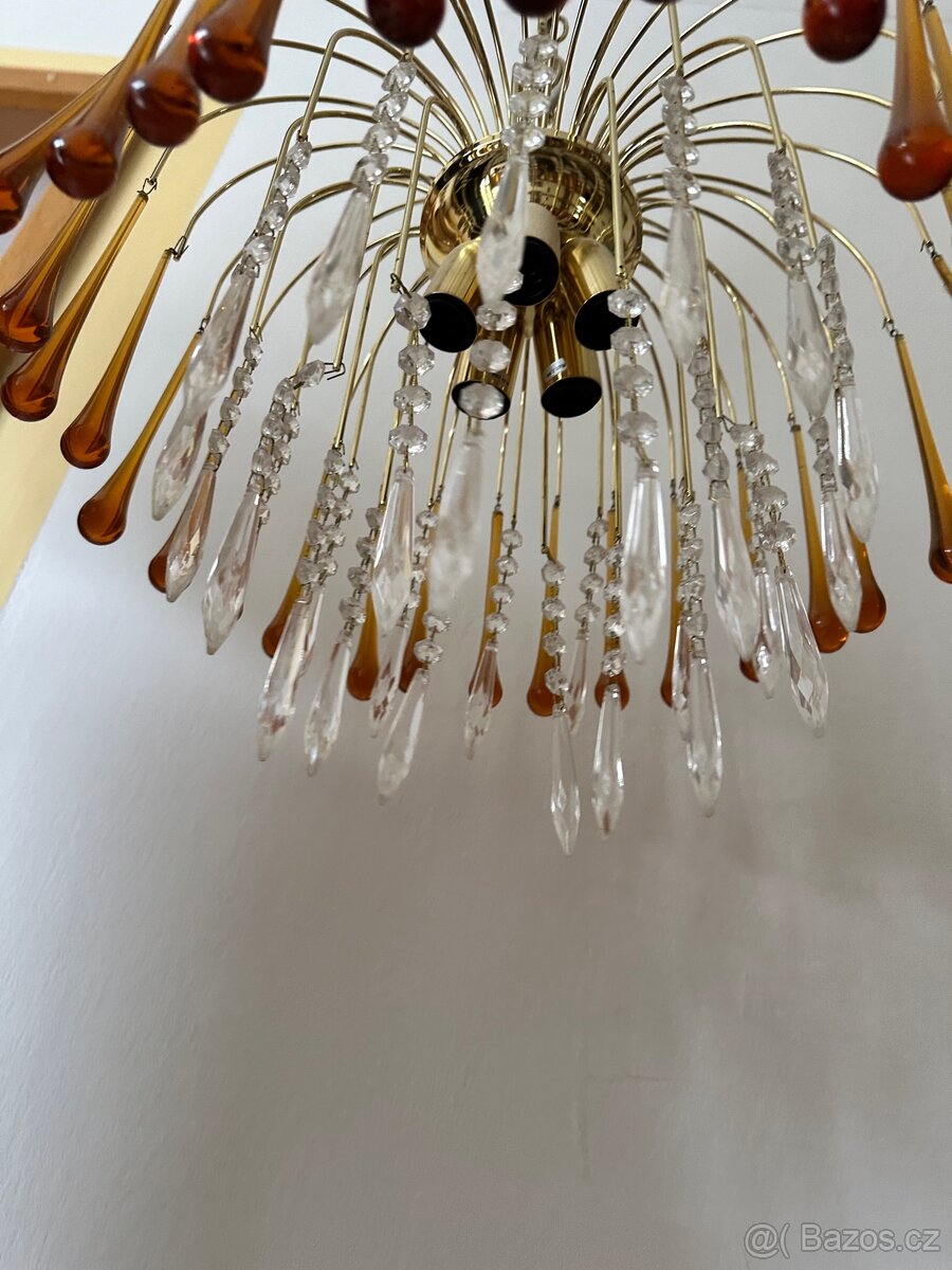 Křištálový lustr Murano - 4