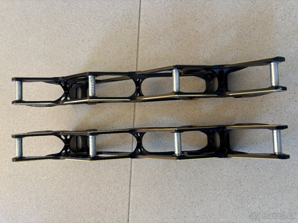 In-line rámy Powerslide Black Gold 4x100mm - 4