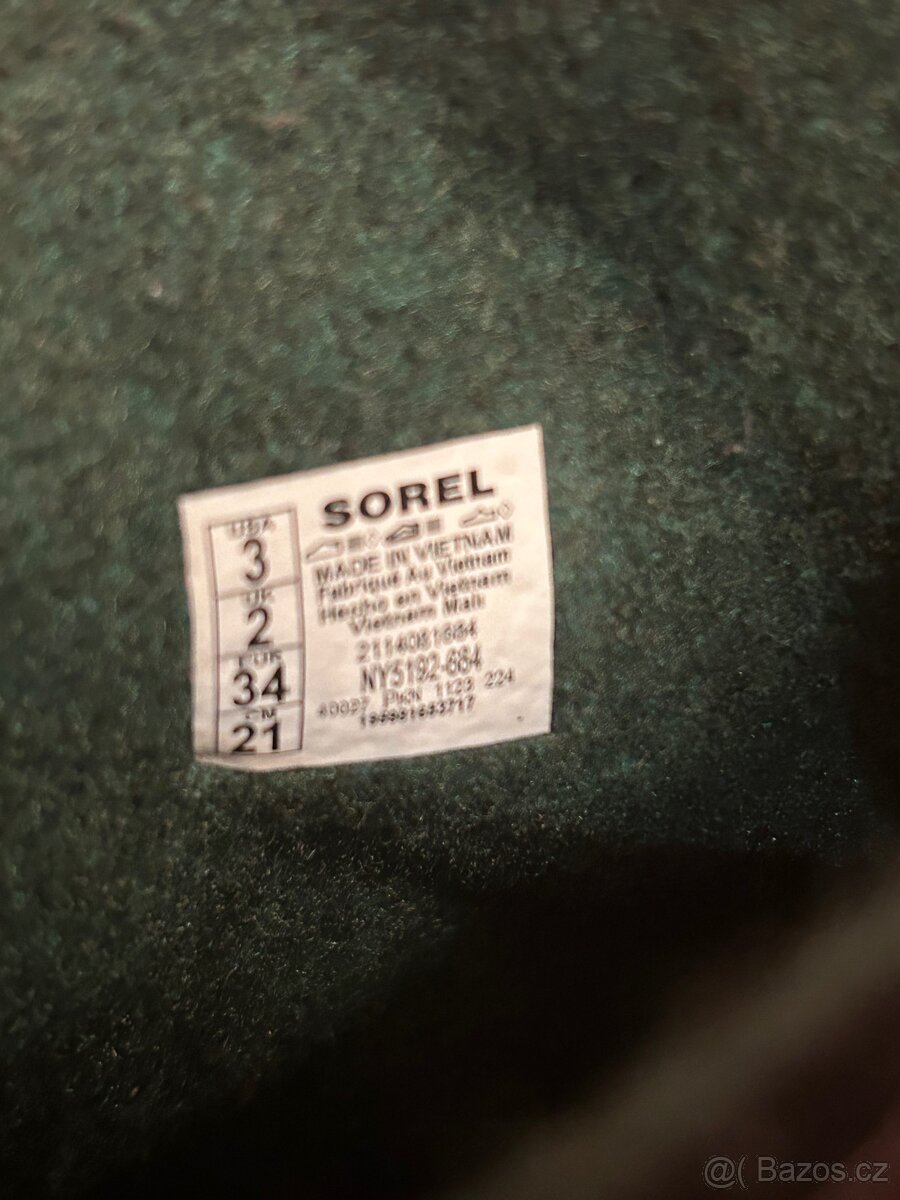 Sněhule Sorel, vel. 34 - 4