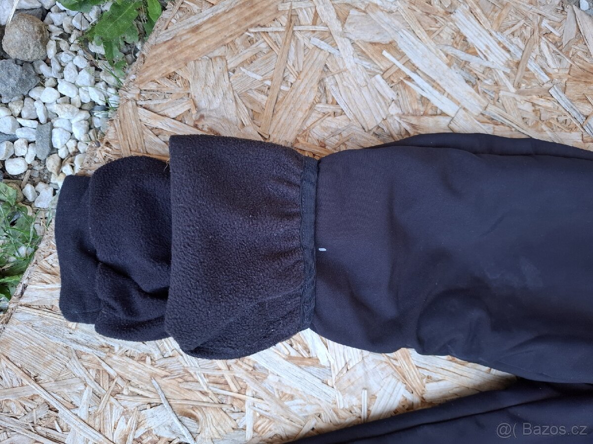 Zimní softshelové kalhoty, vel. 116 - 4