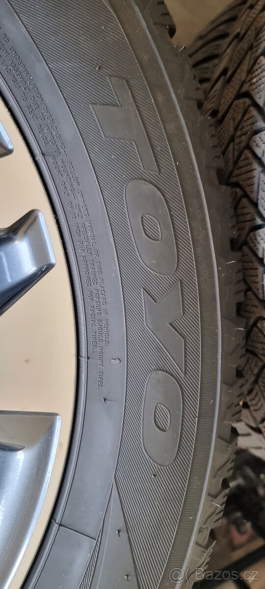 kompletní originální alu kola 19" TOYOTA LAND CRUISER , HIL