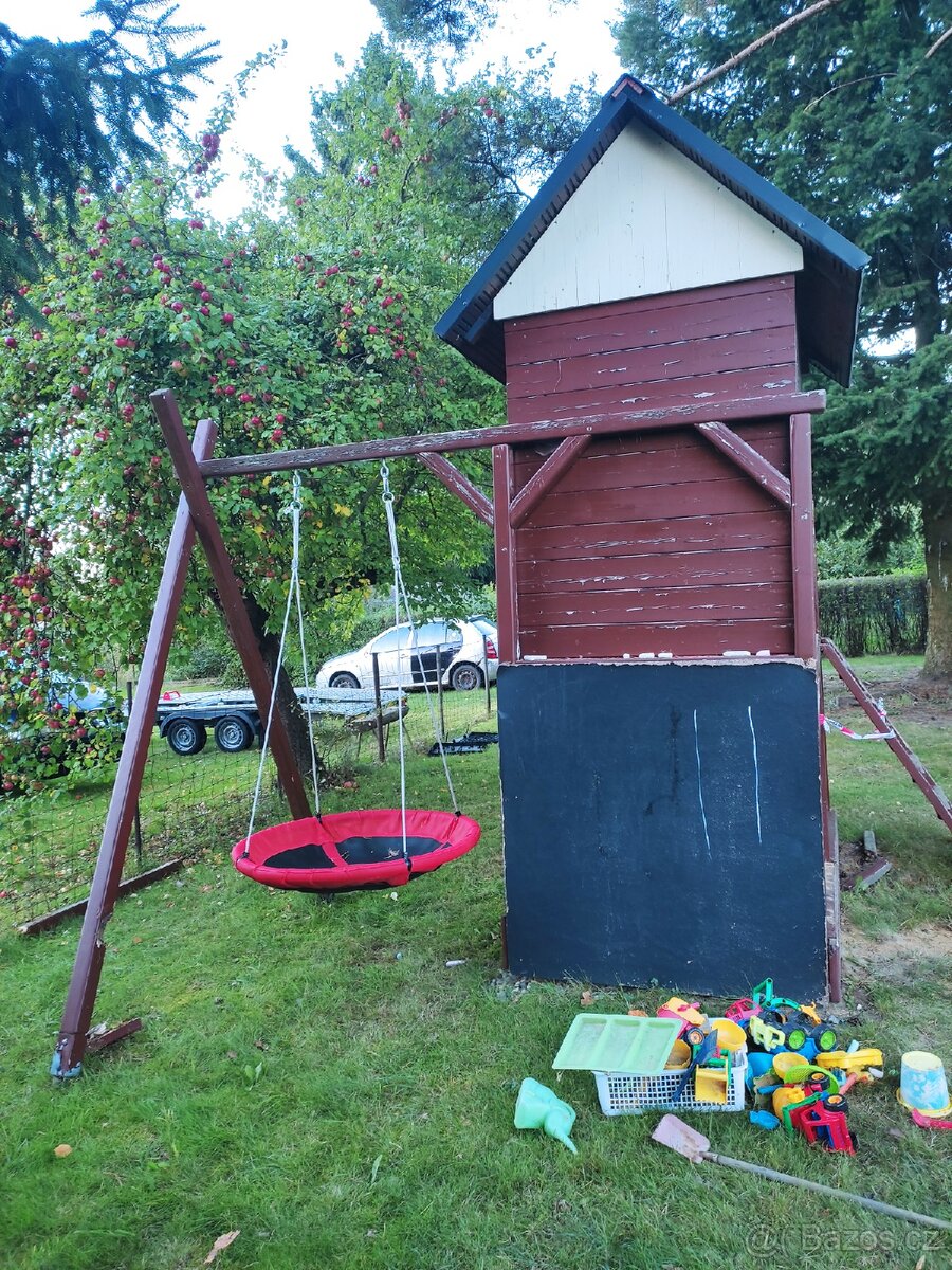 Zahradní dětský domek, domeček, bungr - 4