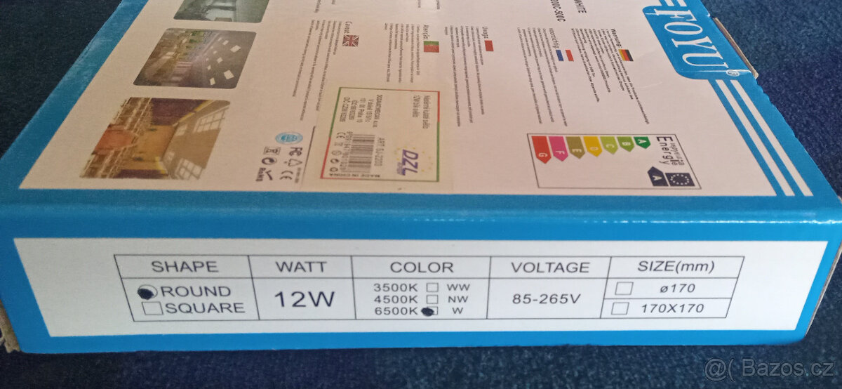LED Stropní svítidlo LED/12W/230V - 4
