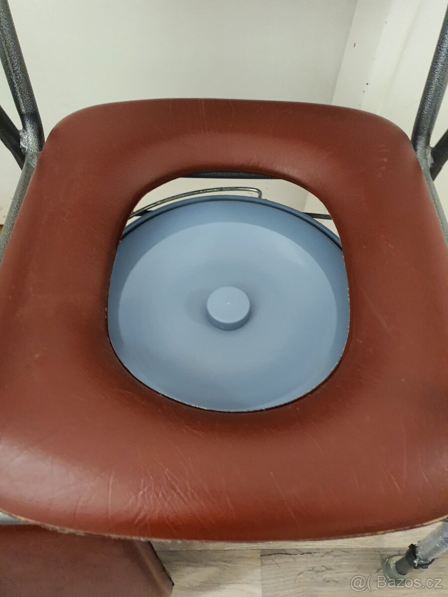 NOVÁ NEPOUŽITÁ toaletní židle klozetové WC křeslo - 4
