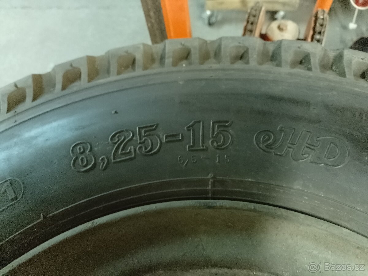 Kola 8,25-15,16 PR Nepoužité.Vlek,vlečka,maringotka - 4