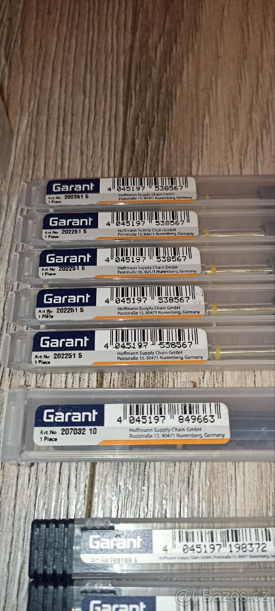 Vysoce kvalitní kovoobráběcí nástroje Garant - nepoužité - 4