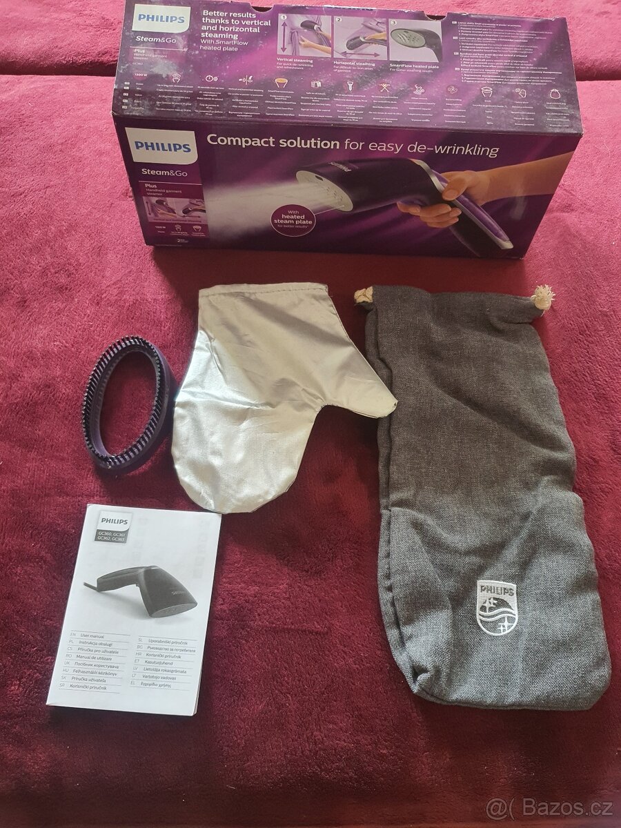 Philips ruční napařovač oděvů Steam&Go - 4