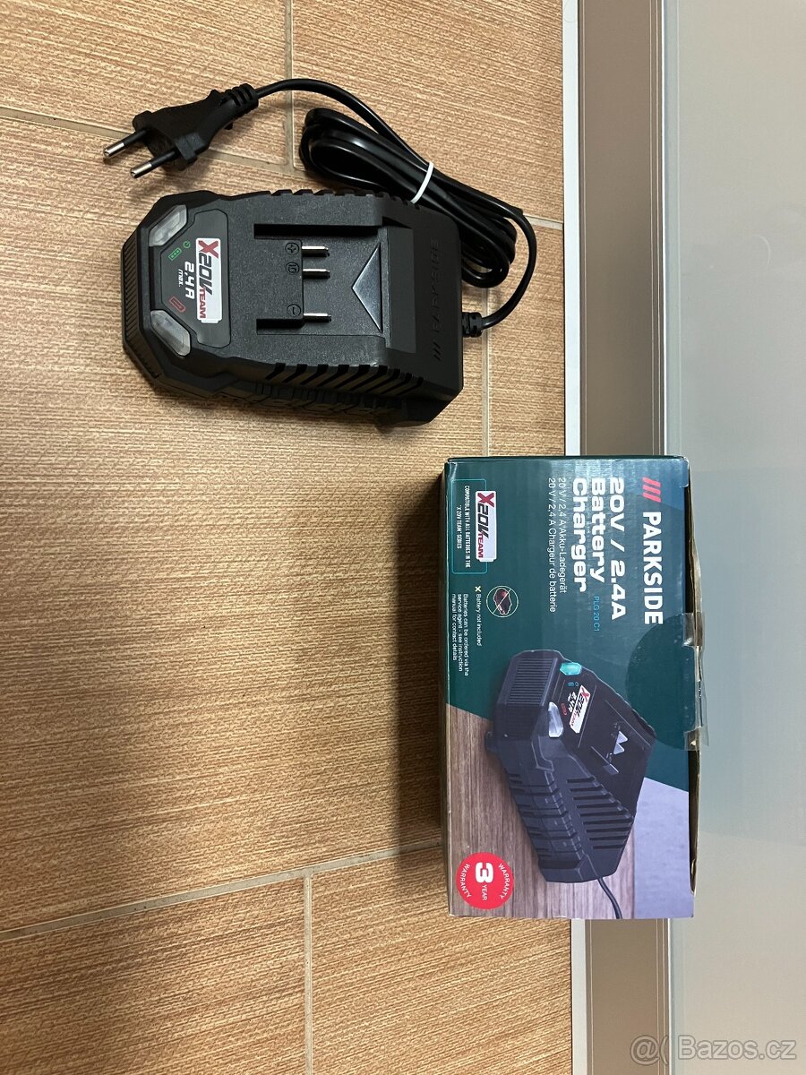 Sada 2x akumulátor + 2x nabíječka Parkside - 4