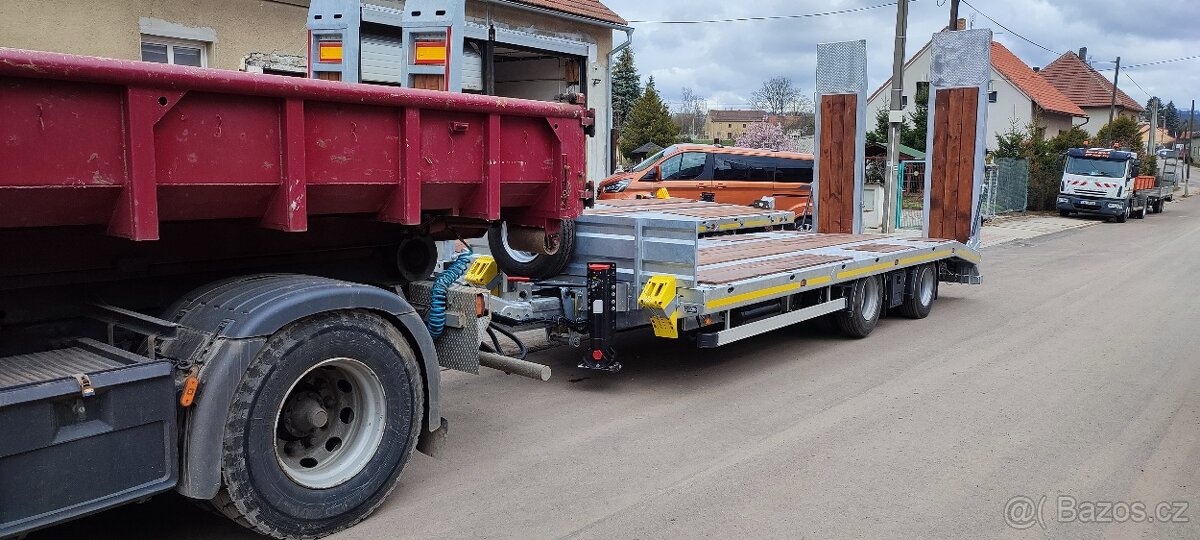 Přívěs na přepravu CAC Bobcat takeuchi Kubota jcb - 4
