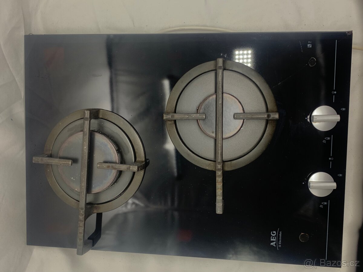 Plynová varná deska AEG dvojplotynka - 4