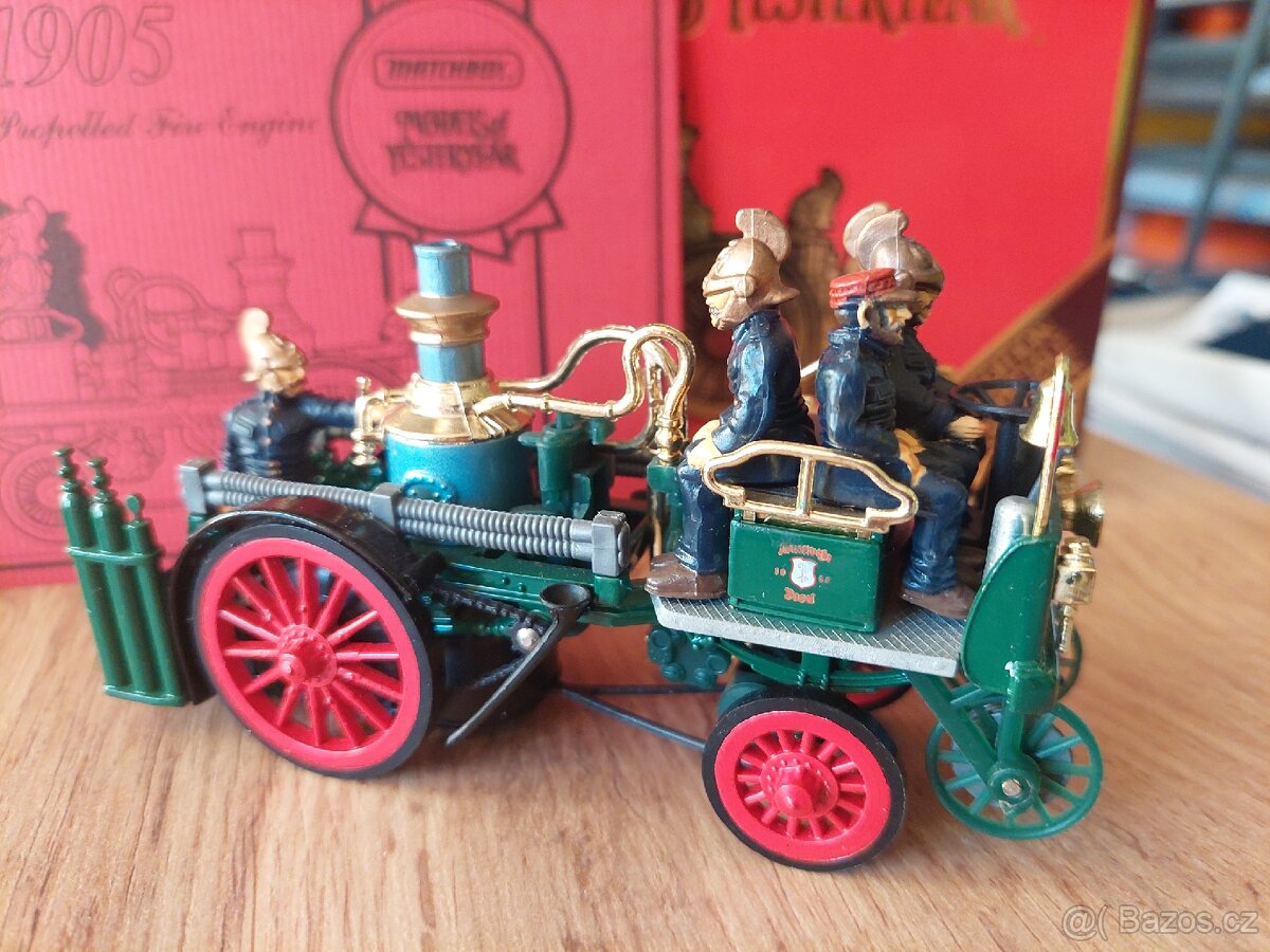 Matchbox yesteryear YS-43 BUSCH SELF-PROPELLED FIRE ENGINE - 4