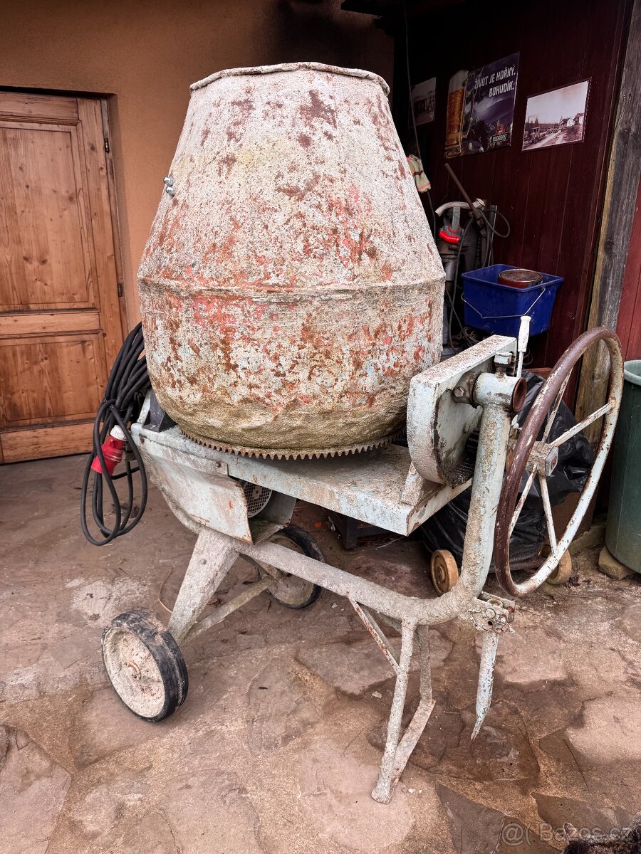 Stavební míchačka 380 V (5kolík) - 4