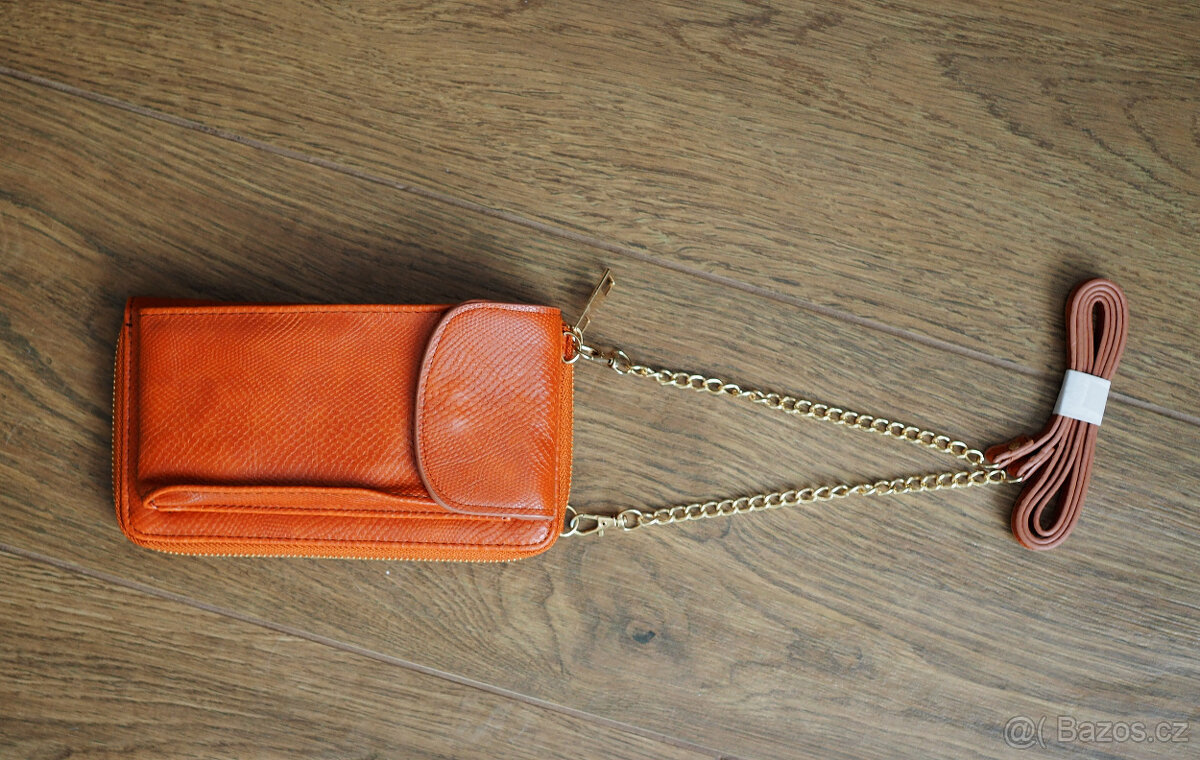 NOVÝ set šátku a peněženky v podzimních barvách - 4