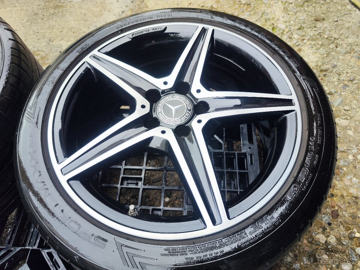 Alu sada=5x112=MERCEDES AMG=s pneu=245/40 (Z)R18=DVOJROZMER - 4
