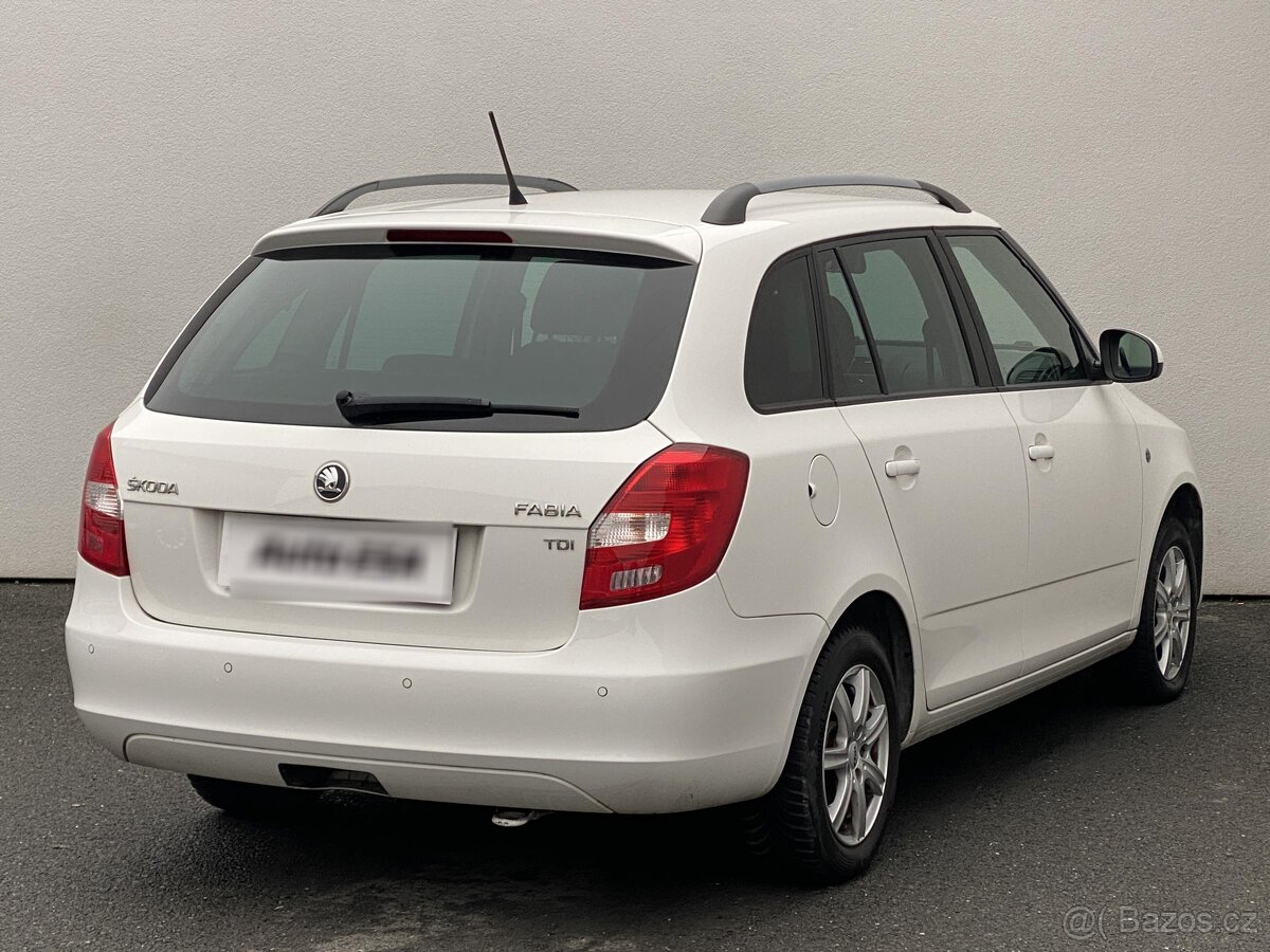 Škoda Fabia II 1.6 TDi , 55 kW nafta, 2013 - 4