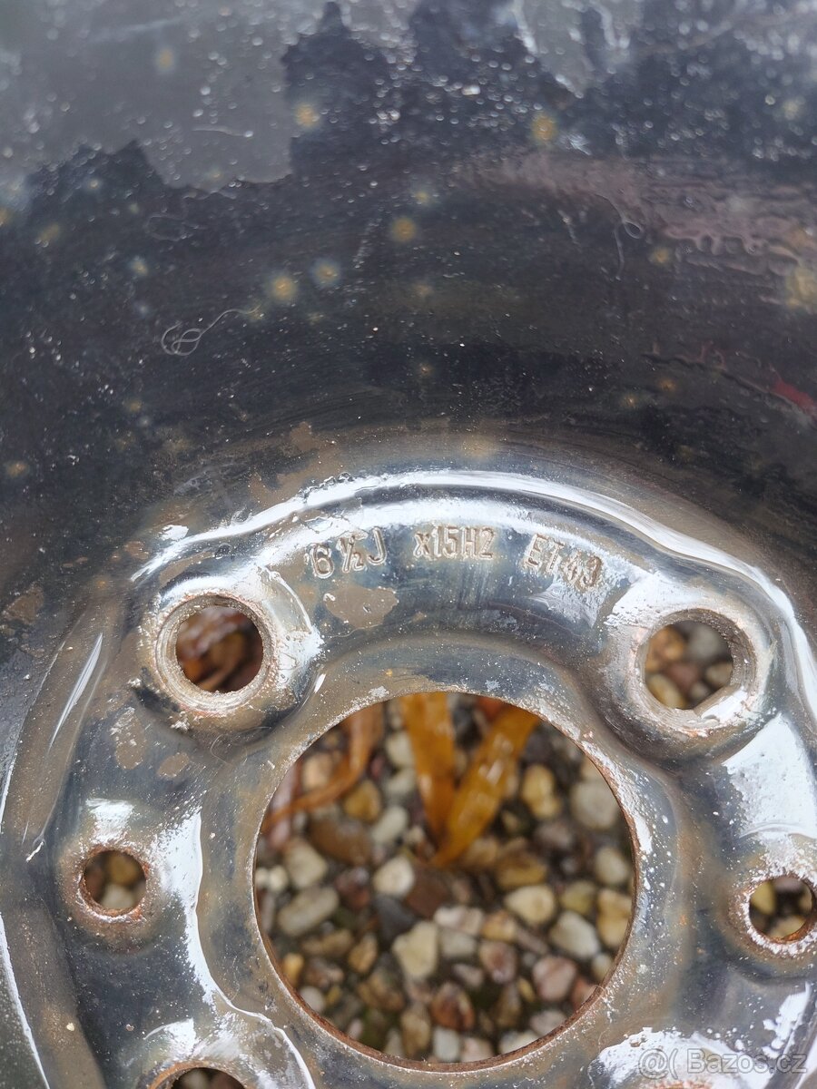 Plechová kola r15 - 4