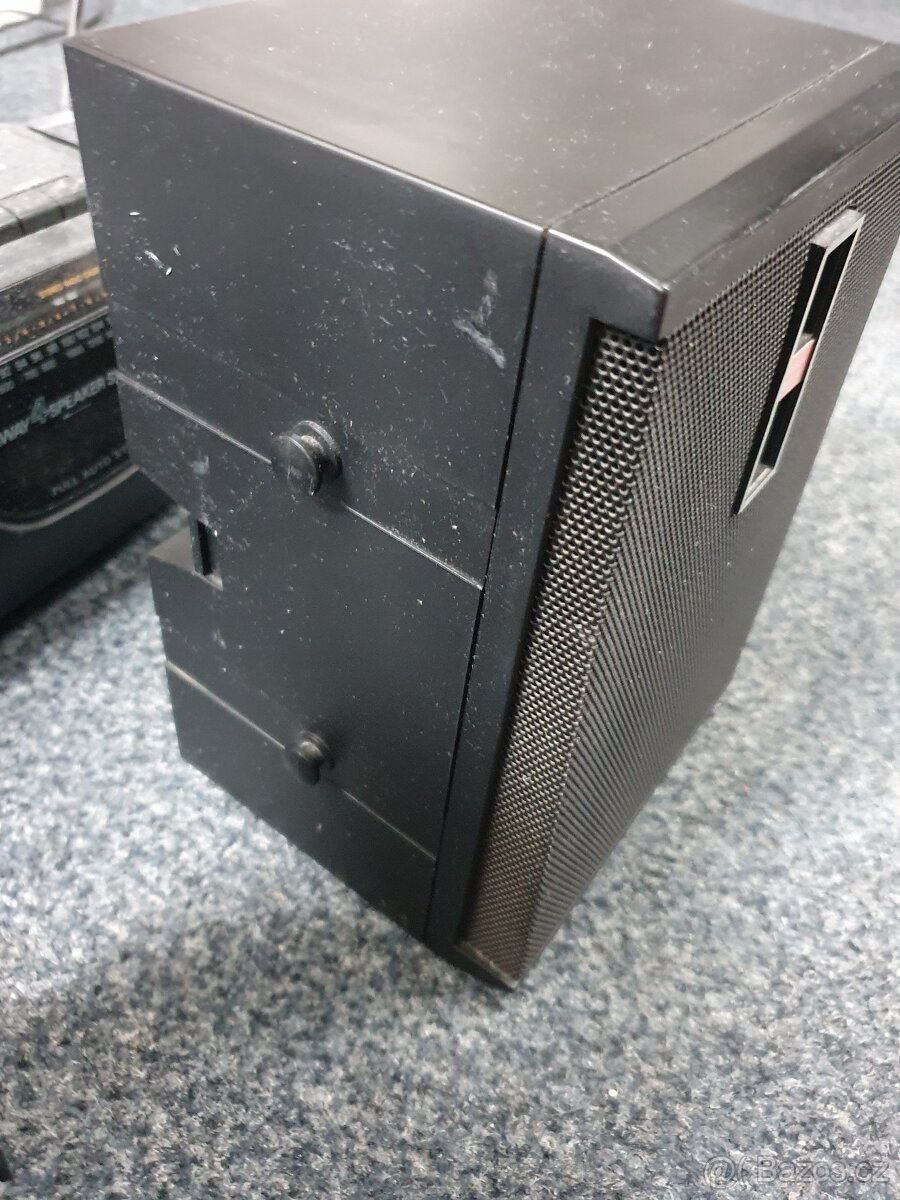 Megatone 2x reprobedny blikající k boomboxu SX-1988 - 4