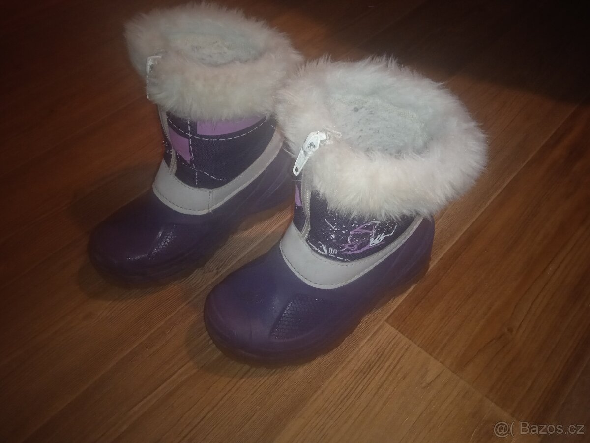 Dětské zimní boty 27, zdarma Protetika vel.28 - 4