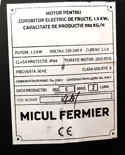 Elektrický drtič ovoce i zeleniny - 4