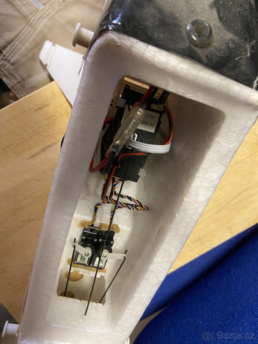 RC servo serva táhla motory vysílač - 4