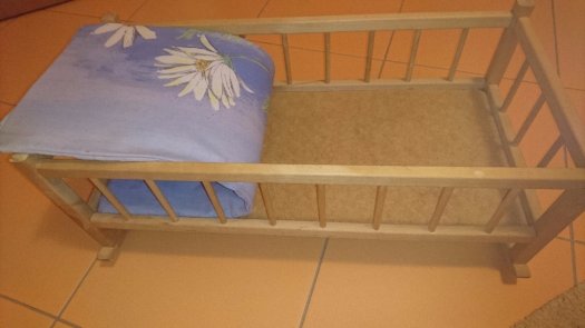 Prodám dřevěnou kolébku, postýlku - 4