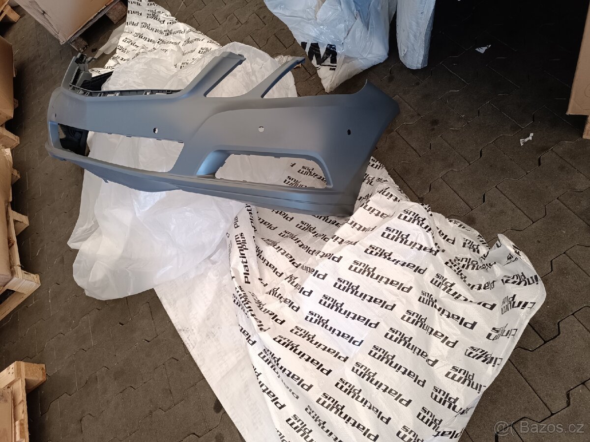 Přední nárazník pro lak na Mercedes E-class - 4