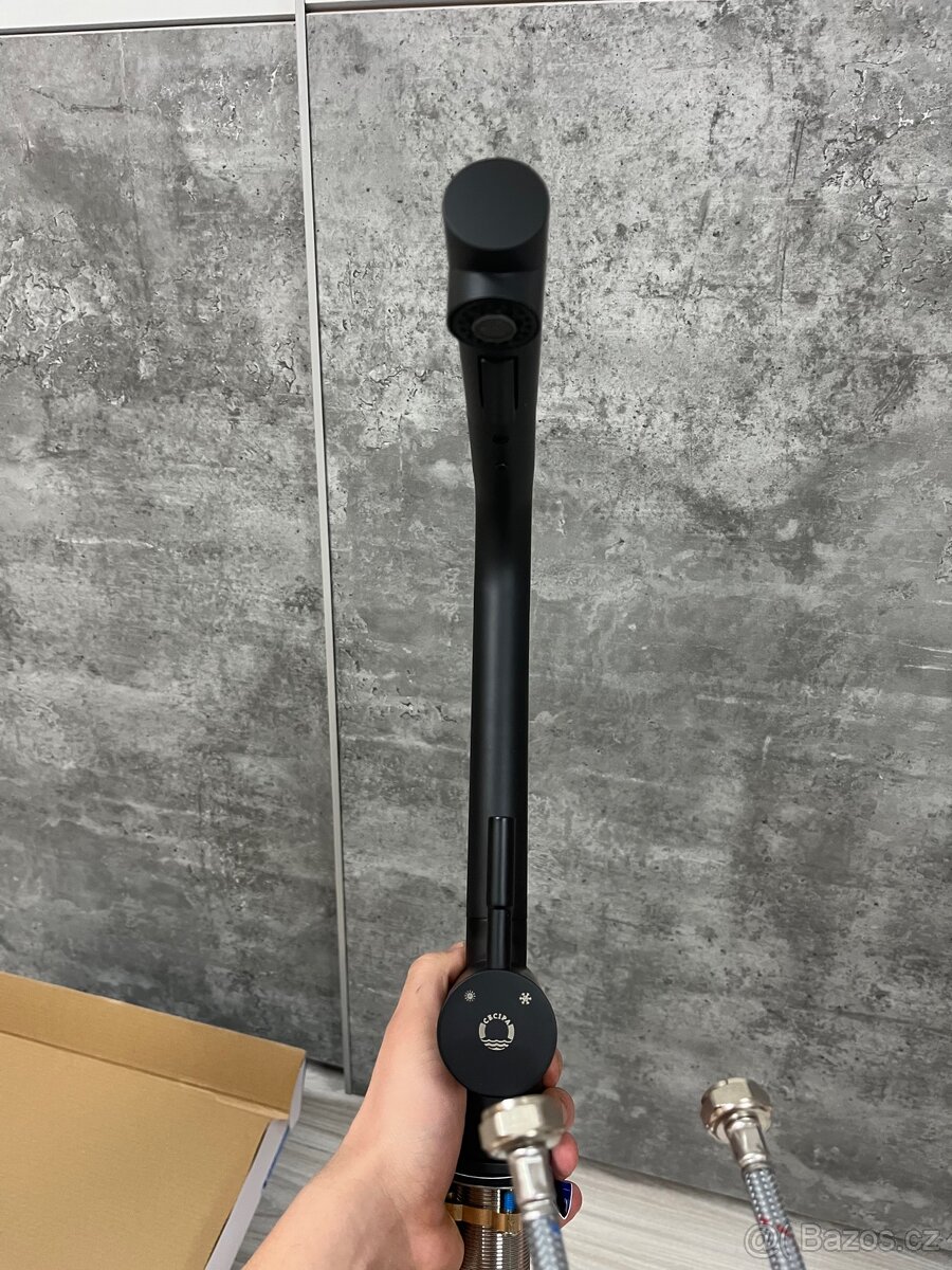 Dřezová baterie - černá - 4