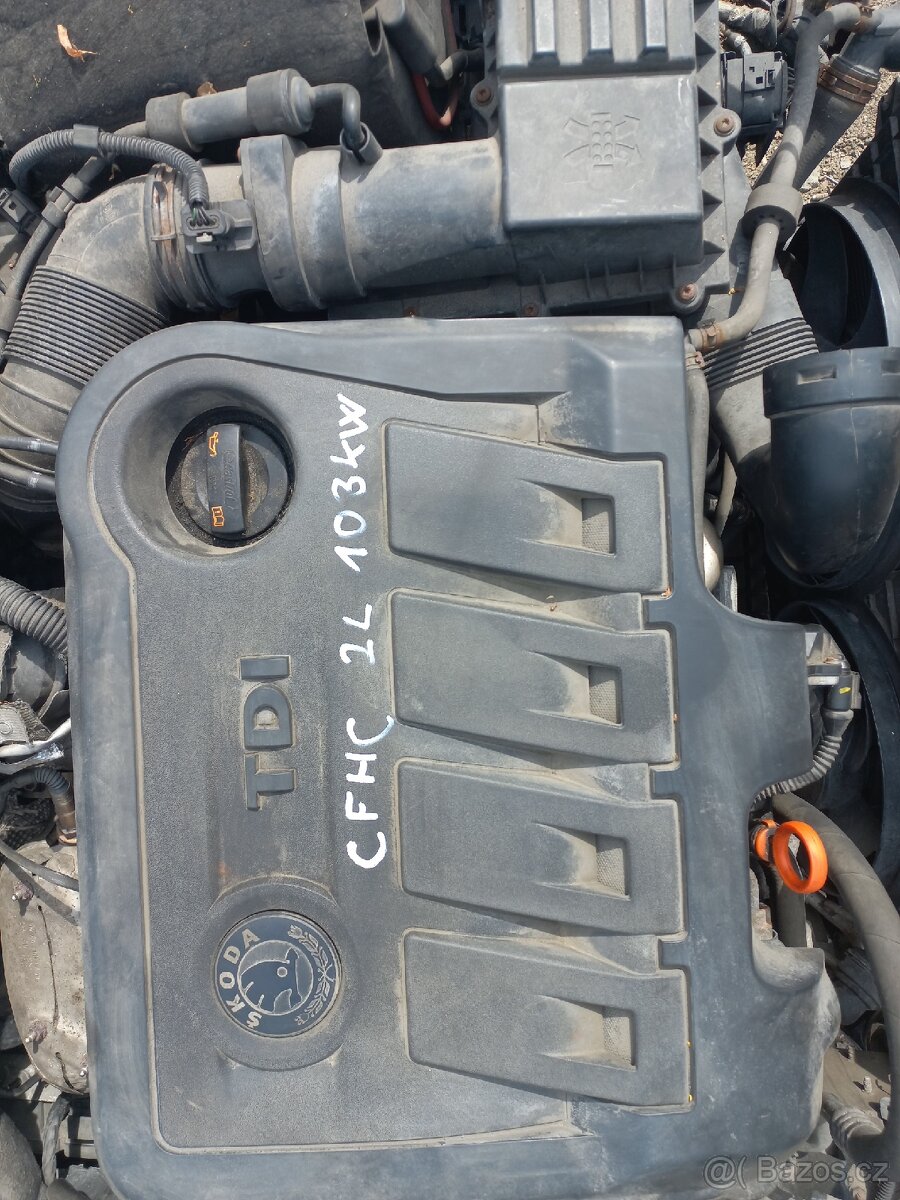 Skoda Octavia 2 face, levne dily, 2L , 103 kw - 4