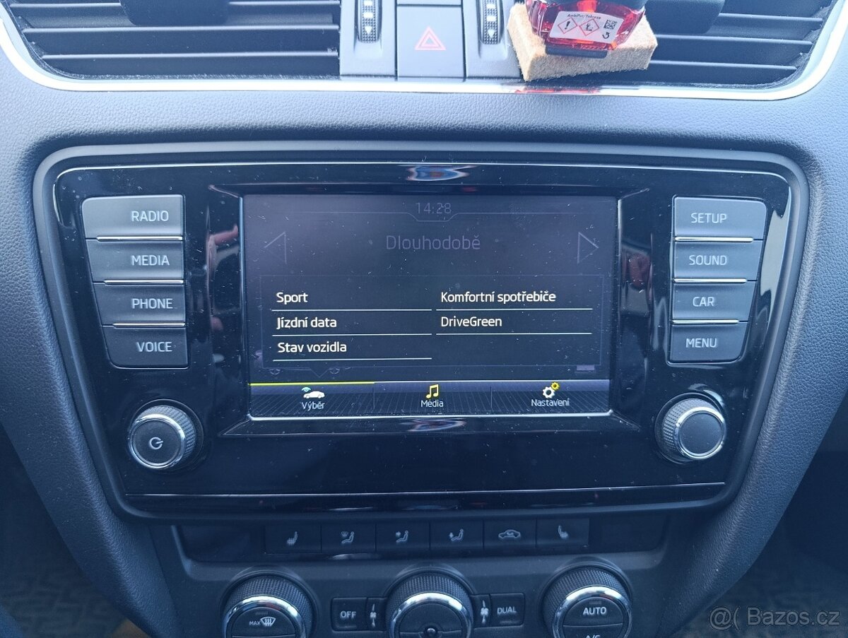 Rádio Bolero MIB2 s displej s jednotkou - 4