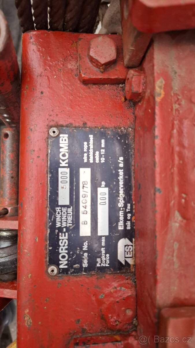 Tříbodový naviják NORSE - 4