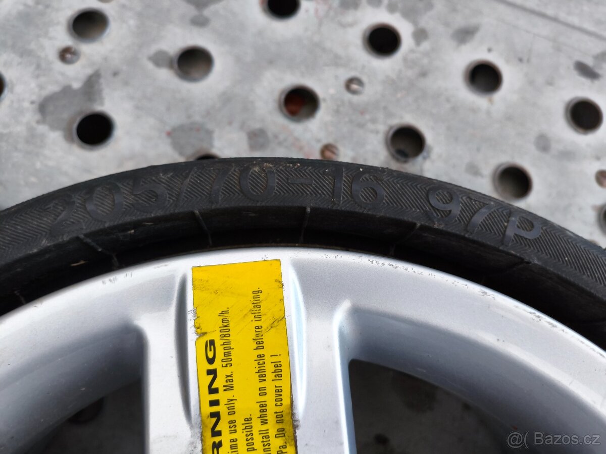 Dojezdové Kolo audi 205/70 R16 - 4