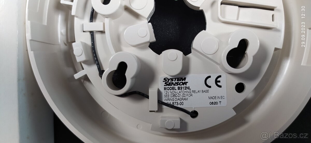 System Senzor 5351 E teplotní čidlo vč.samoreset.patice NOVÉ - 4