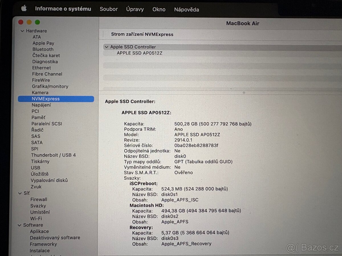 MacBook Air M4 13” 24/512 stříbrný - 4