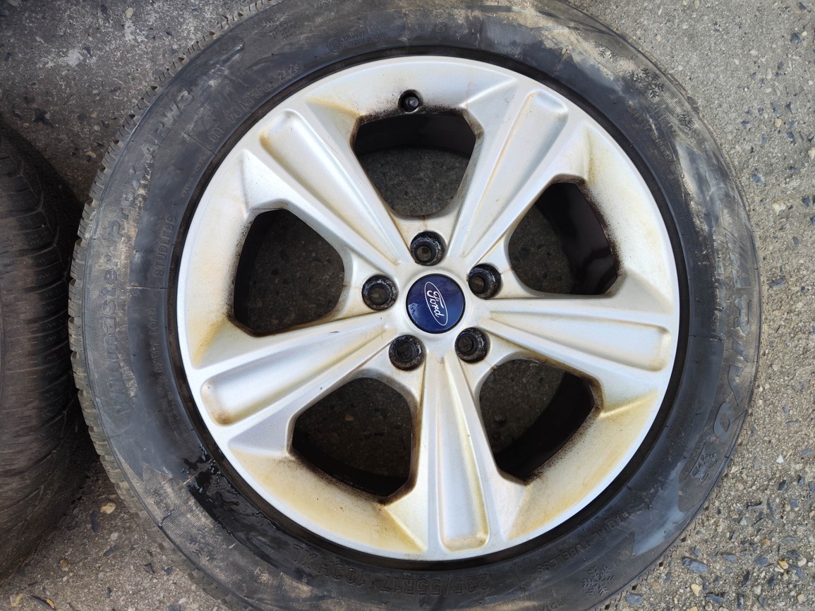 17"zimní alu sada 5x108 origo Ford Kuga 1 2 S-Max TPMS - 4