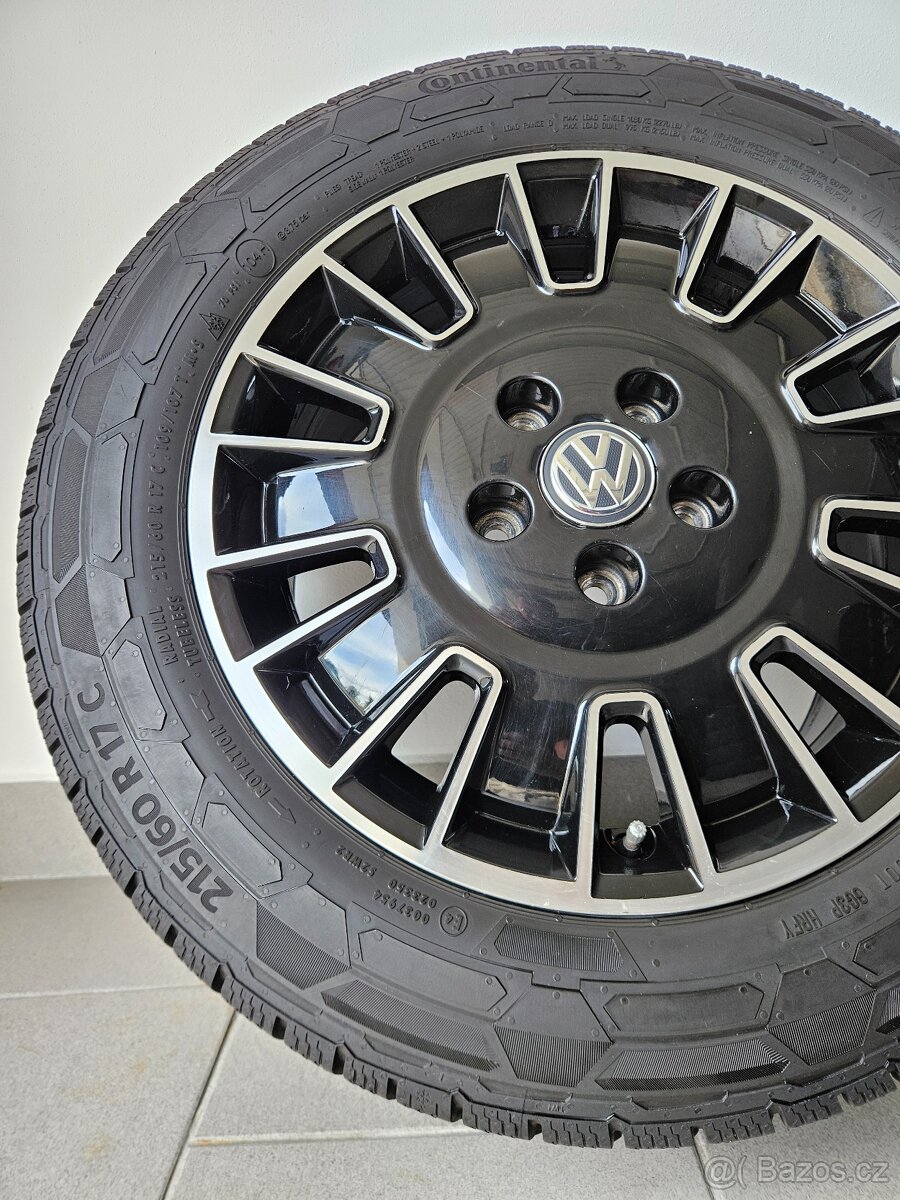 Orig. VW T6 Posada _ Zimní Continental 215/60/17C - Top - 4
