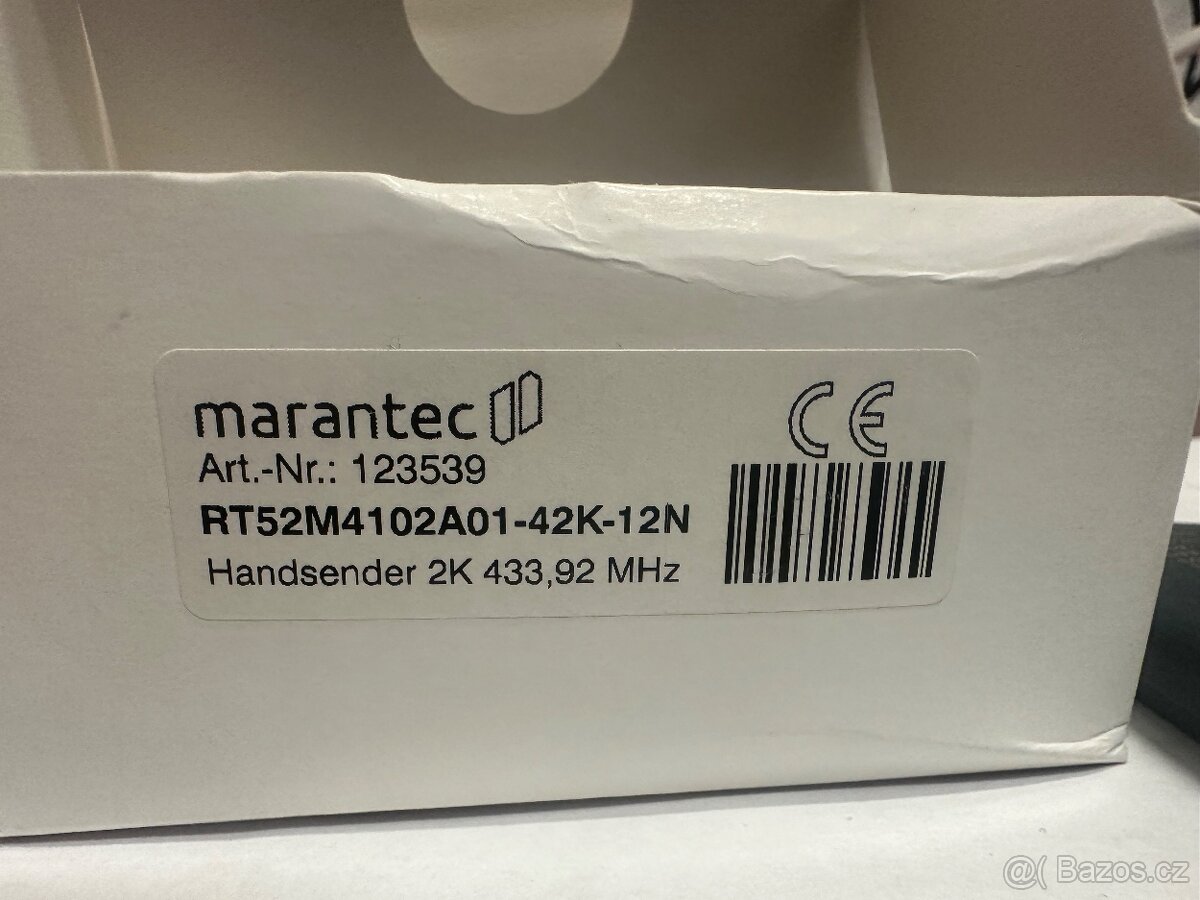 Dálkový ovladač Marantec Digital 382, 2-kanálový, 433,92 MHz - 4