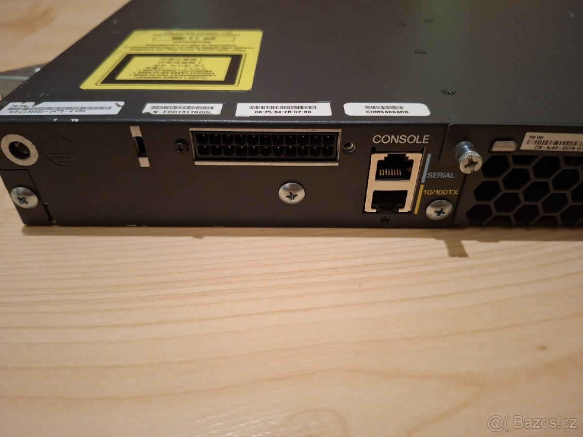 Gigabitový L3 Switch Cisco Catalyst 3650-E - 4