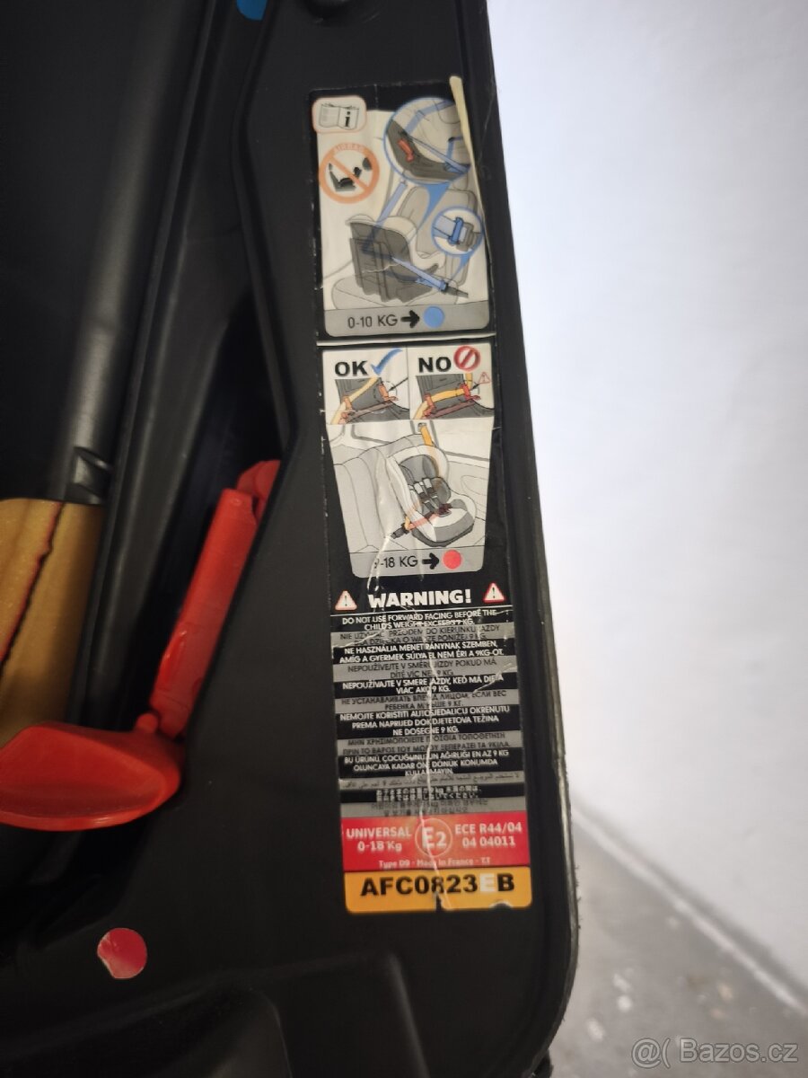 Dětská autosedačka pokohovatelna - 4