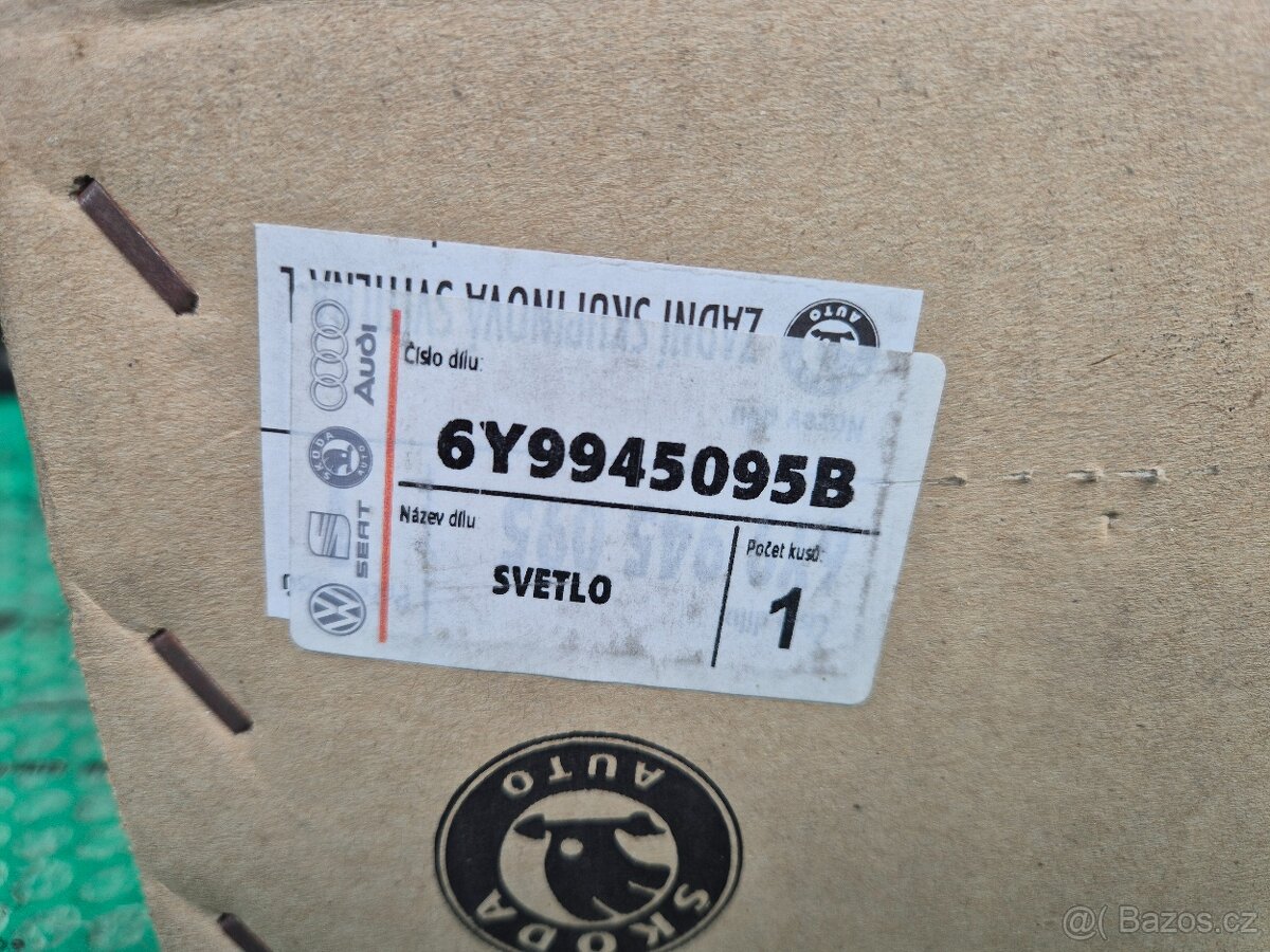 Škoda Fabia světlo pravé + levé zadní 6Y9945095 - 4