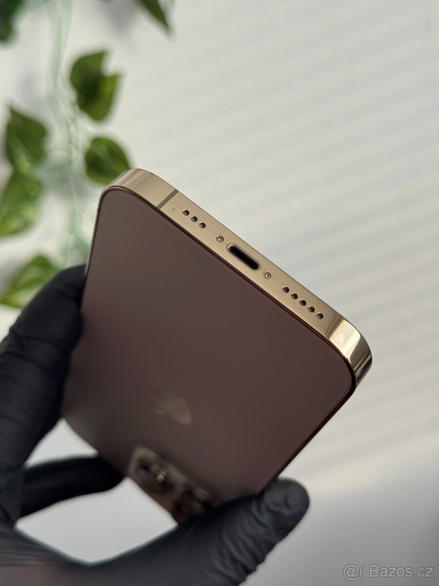 iPhone 13 Pro 256GB zlatý - 100% baterie - 4