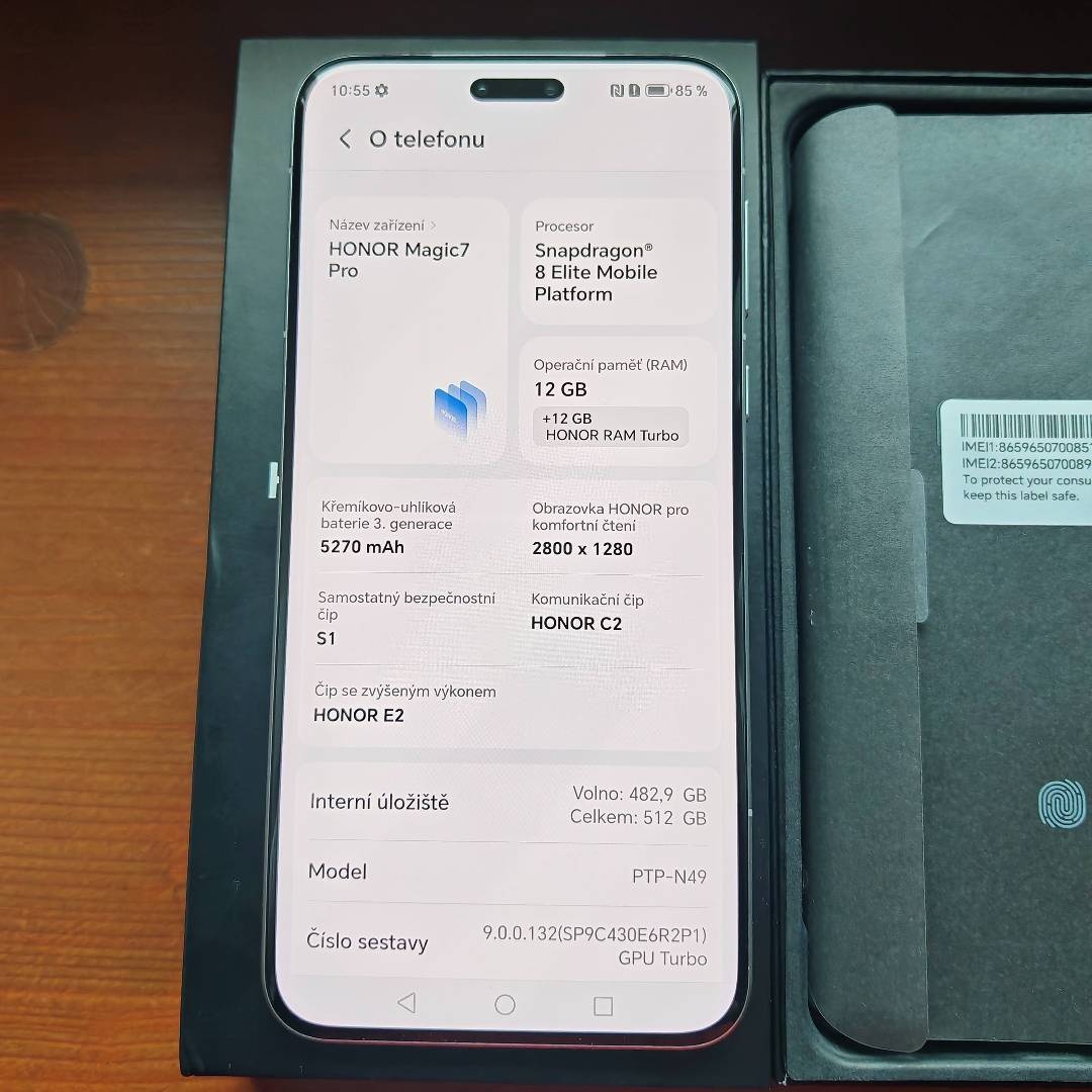 Zánovní Honor Magic7 Pro TOP FOTOMOBIL - 4