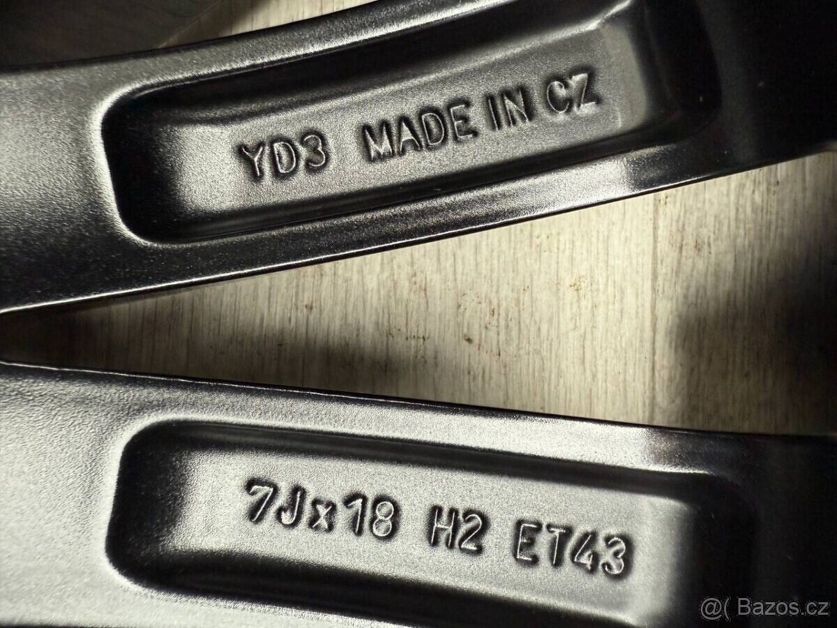 R18 LETNÍ KOLA ŠKODA KODIAQ 235/55/18 DOT 2024 REF - 4