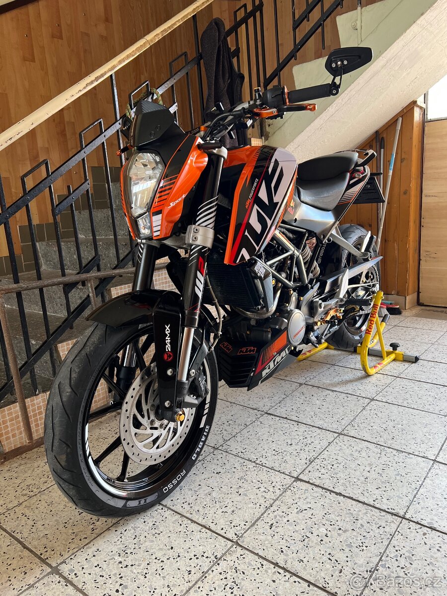 KTM DUKE 125 2011 rezervace - 4