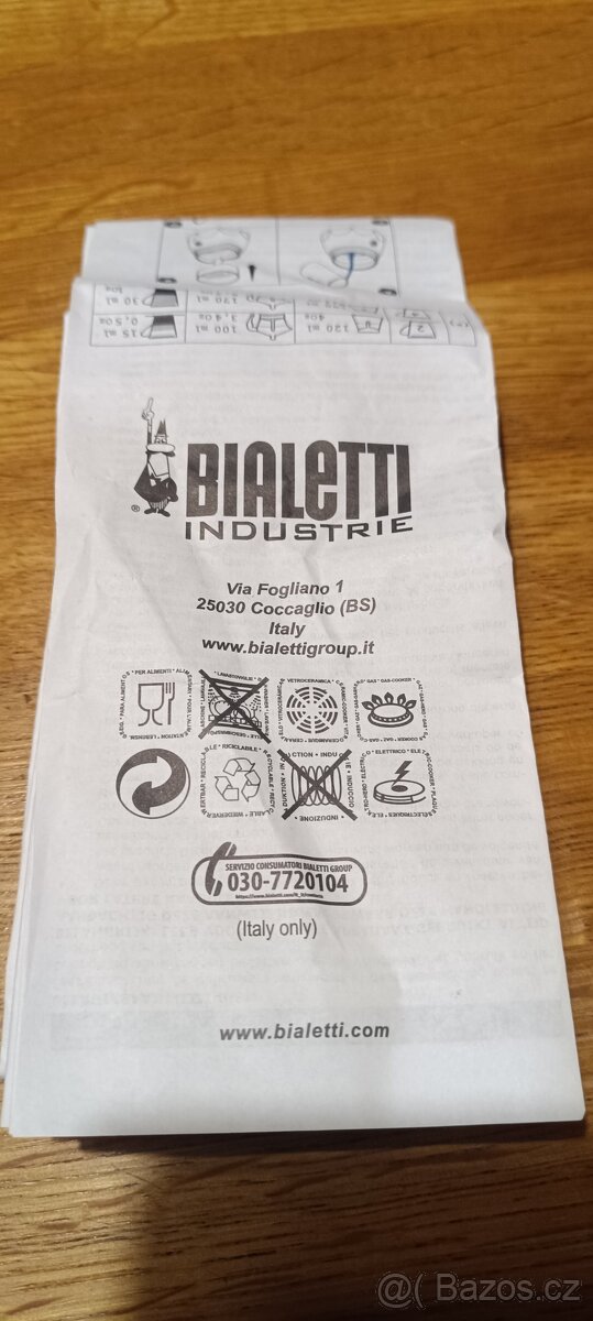 Moka konvička Bialetti na 4 šálky - 4